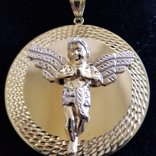 Angel Pendant 10K